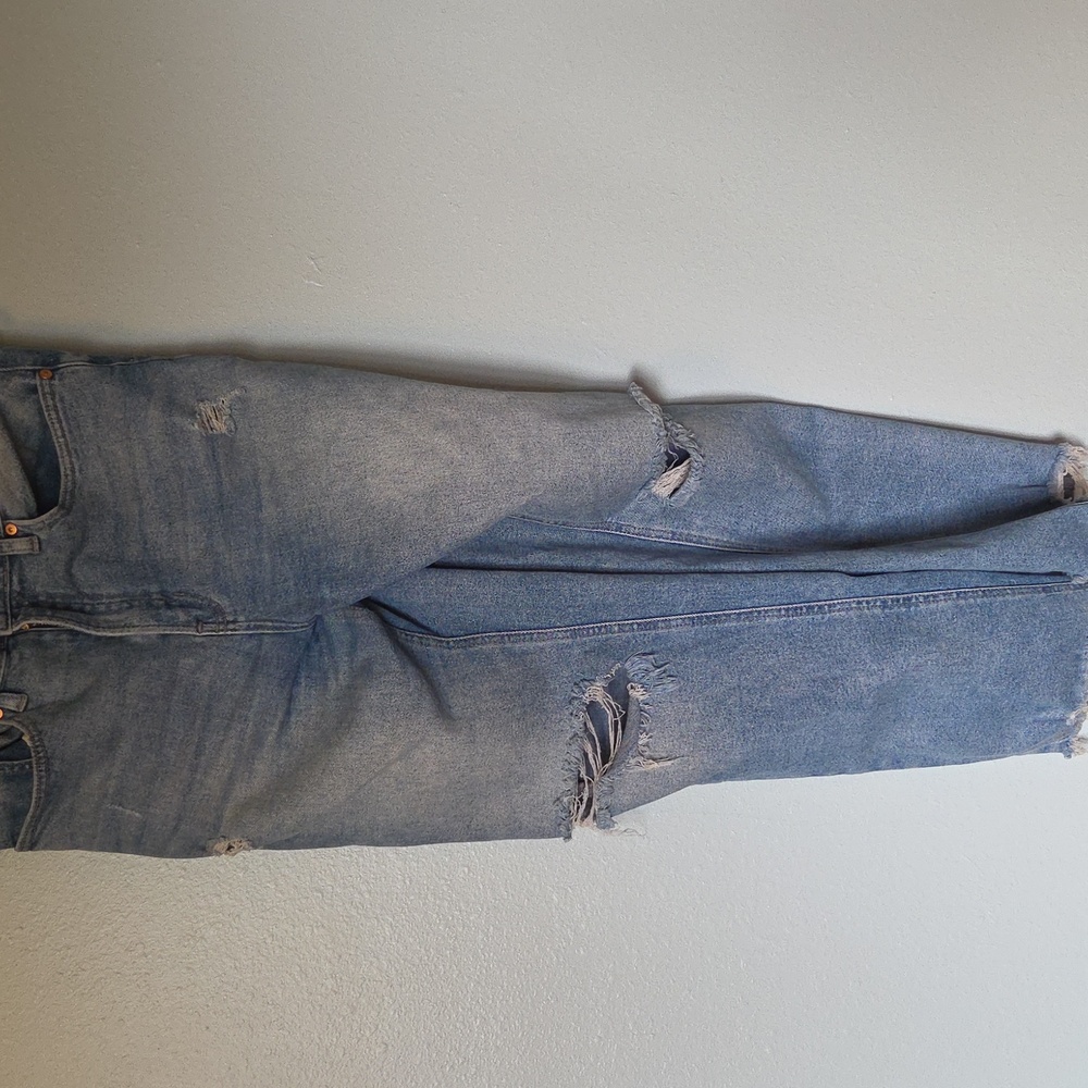 JBD. Just Black Denim. Distressed, High Waisted Jeans. Size 30.